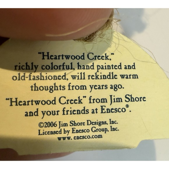 Jim Shore Christmas Santa Did Ride  Reindeer Ornament Heartwood Creek 2006 - Picture 11 of 11